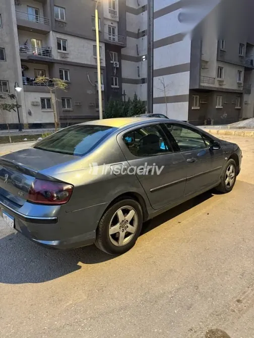 بيجو 407 2005 رمادي مستعملة للبيع - 5