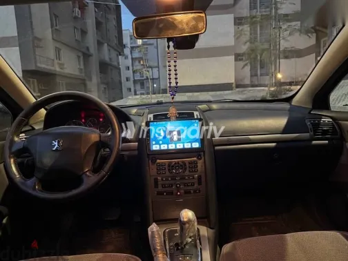 بيجو 407 2005 رمادي مستعملة للبيع - 7