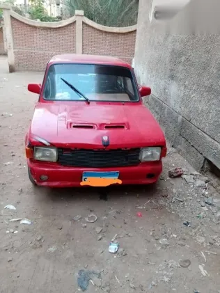فيات 127 1985 أحمر مستعملة للبيع