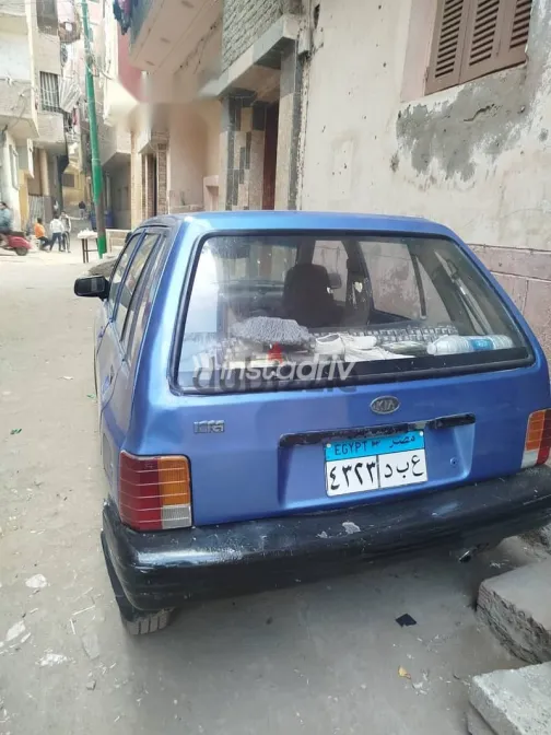 كيا برايد 1998 أزرق غامق مستعملة للبيع - 5