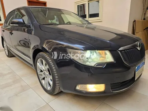 سكودا سوبيرب 2014 أسود مستعملة للبيع - 3