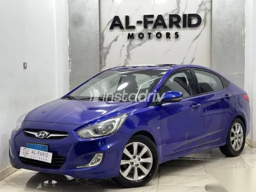 Hyundai Accent 2012 Dark Blue Used for Sale - 1