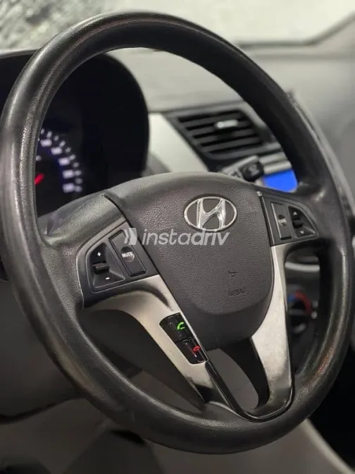 Hyundai Accent 2012 Dark Blue Used for Sale - 3