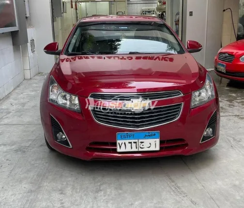 شيفروليه كروز 2014 أحمر غامق مستعملة للبيع - 1