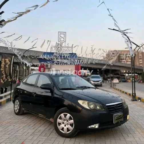 هيونداي إلنترا اتش دى 2008 أبيض مستعملة للبيع - 8