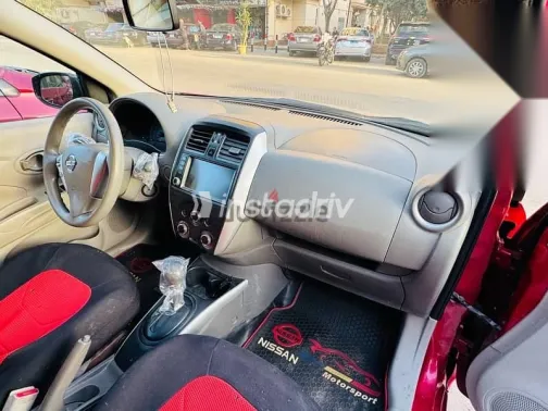 Nissan Sunny 2022 Burgundy Used for Sale - 3