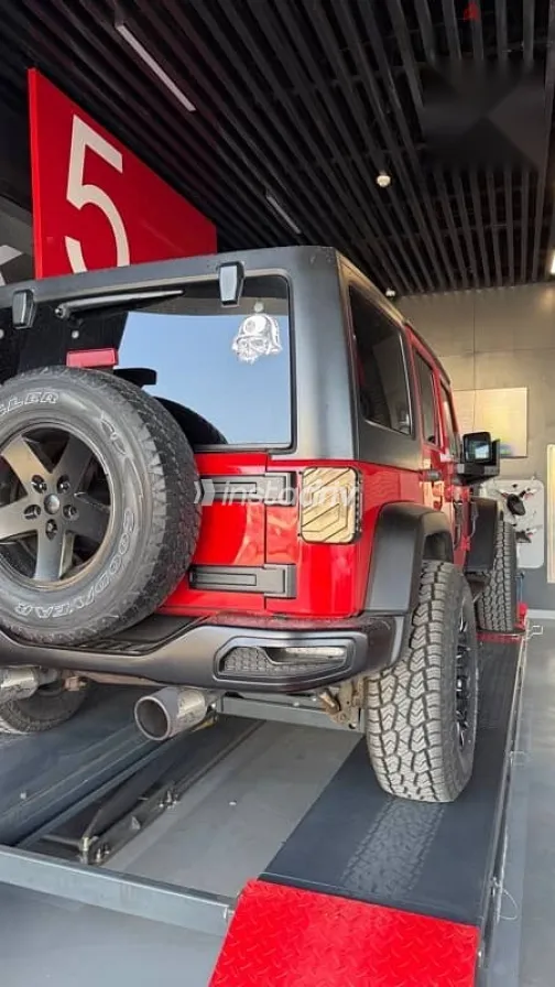 جيب رانجلر 2012 أحمر مستعملة للبيع - 6