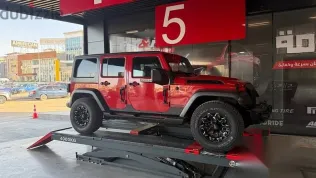 جيب رانجلر 2012 أحمر مستعملة للبيع