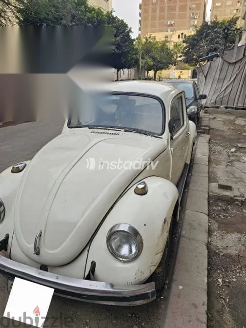 فولكس فاغن بيتل 1968 أبيض مستعملة للبيع - 2