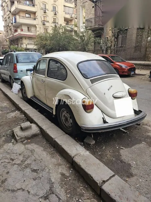 فولكس فاغن بيتل 1968 أبيض مستعملة للبيع - 3