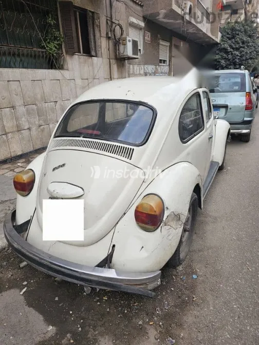 فولكس فاغن بيتل 1968 أبيض مستعملة للبيع - 4