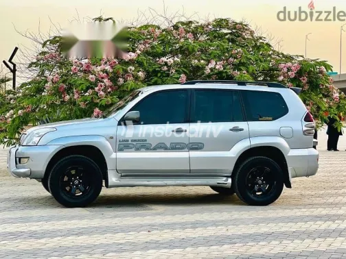 تويوتا برادو 2007 فضي مستعملة للبيع - 1