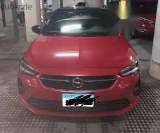 اوبل كورسا 2022 أحمر مستعملة للبيع