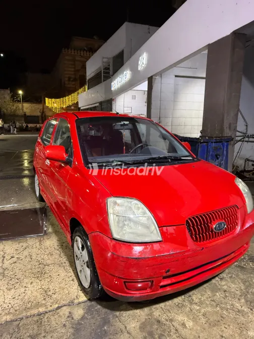 كيا بيكانتو 2005 أبيض مستعملة للبيع - 3