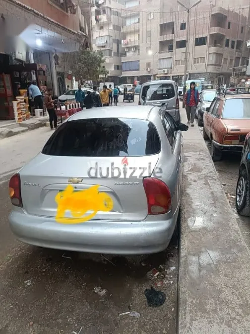 شيفروليه لانوس 2012 فضي مستعملة للبيع - 2