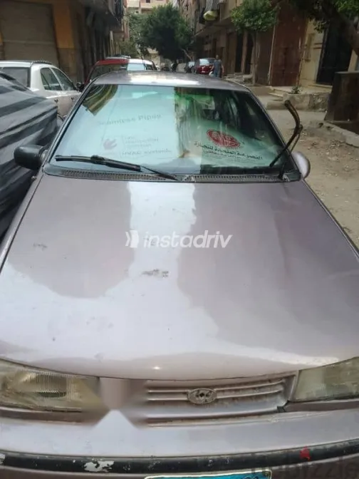 هيونداي اكسيل 1997 أبيض مستعملة للبيع - 3