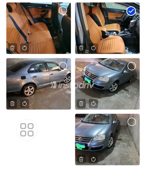 فولكس فاغن جيتا 2007 أبيض مستعملة للبيع - 1