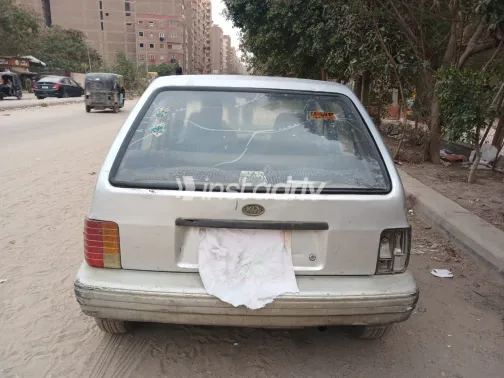 كيا برايد 1999 أبيض مستعملة للبيع - 6