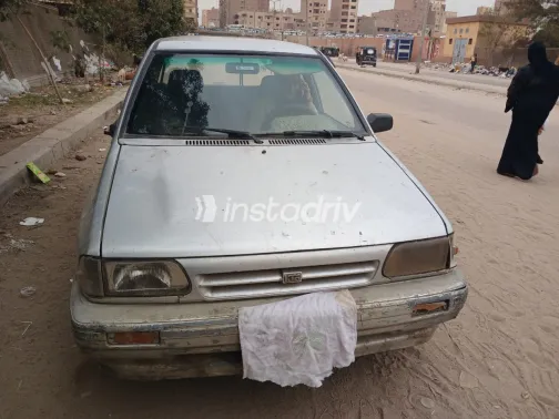 كيا برايد 1999 أبيض مستعملة للبيع - 10