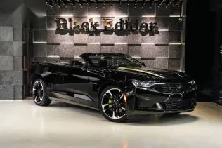 شيفروليه كمارو 2022 أسود جديدة للبيع