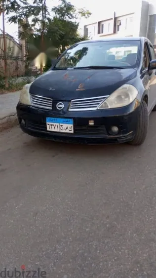 Nissan Tiida 2007 Black Used for Sale