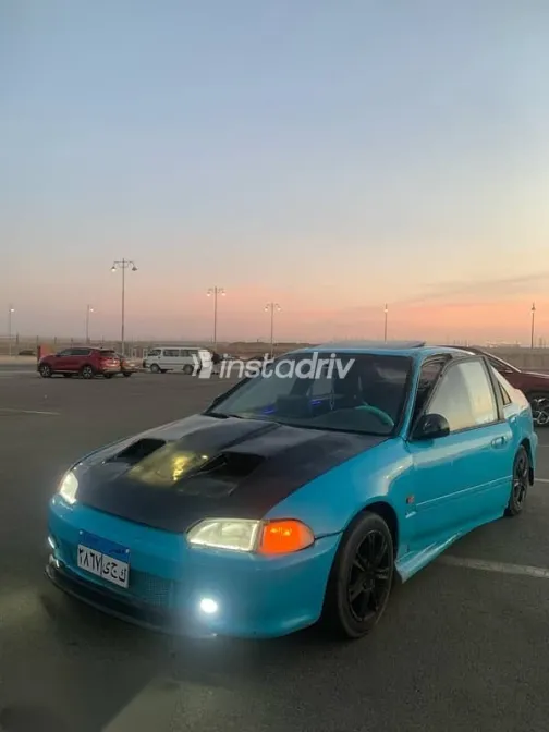 Honda Civic 1993 Dark Blue Used for Sale - 6