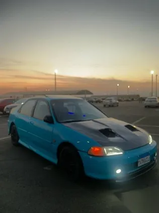 Honda Civic 1993 Dark Blue Used for Sale