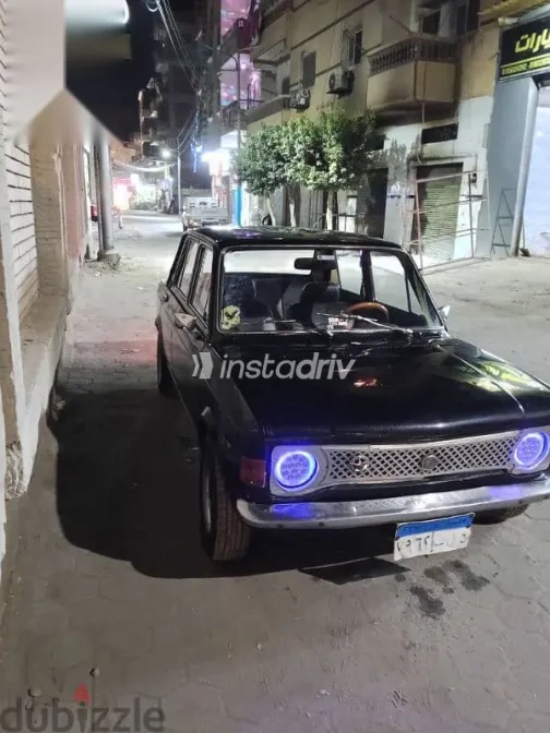 فيات 128 1976 أسود مستعملة للبيع - 3