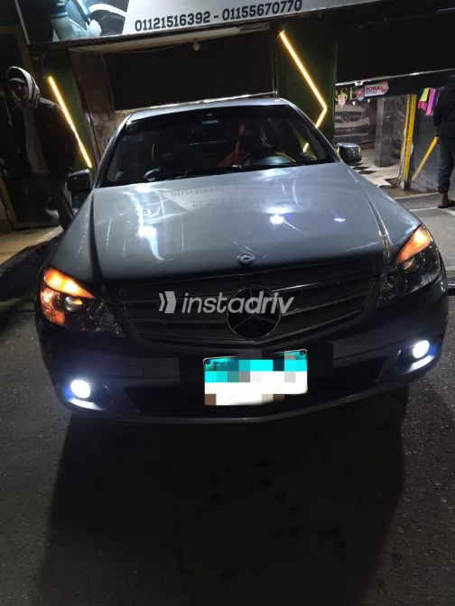 مرسيدس C 180 2010 أبيض مستعملة للبيع - 3