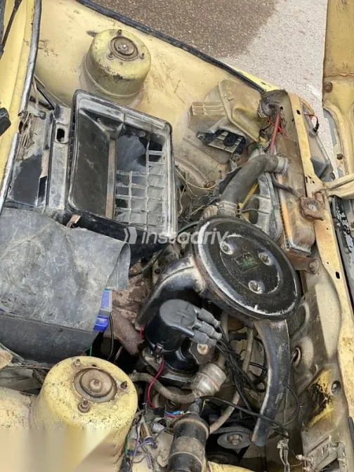 فيات 127 1982 أصفر مستعملة للبيع - 4