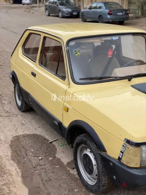 فيات 127 1982 أصفر مستعملة للبيع - 7
