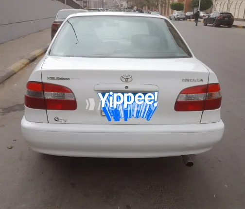 تويوتا كورولا 1999 أبيض مستعملة للبيع - 2