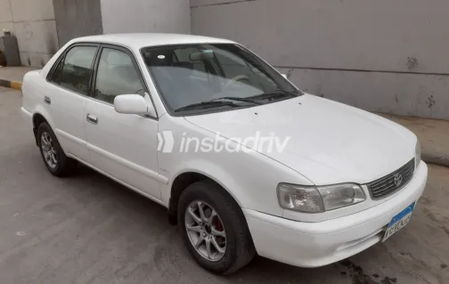 تويوتا كورولا 1999 أبيض مستعملة للبيع - 5