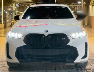 بي ام دبليو X6 2024 أبيض مستعملة للبيع
