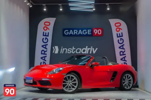 بورش بوكستر 2025 أحمر مستعملة للبيع - 2