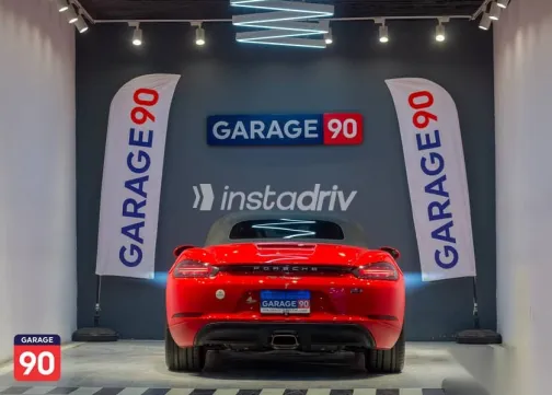 بورش بوكستر 2025 أحمر مستعملة للبيع - 3