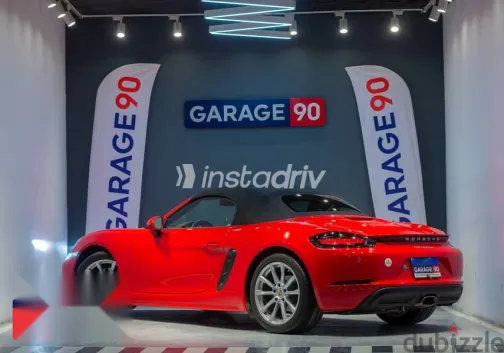 بورش بوكستر 2025 أحمر مستعملة للبيع - 4