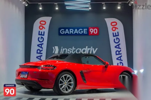 بورش بوكستر 2025 أحمر مستعملة للبيع - 5