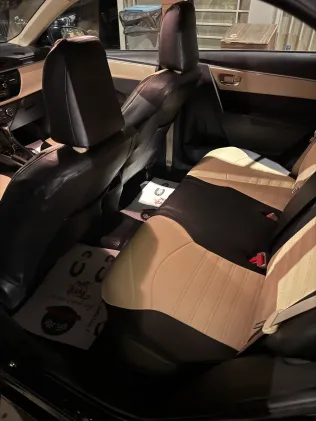 تويوتا كورولا 2015 أبيض مستعملة للبيع