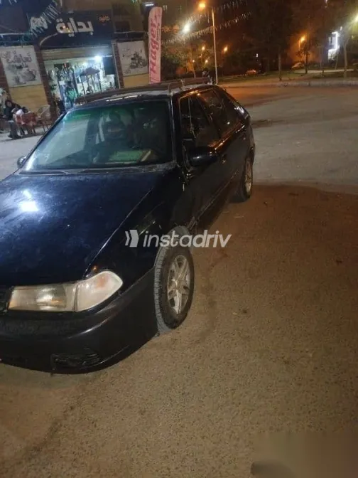 هيونداي اكسيل 1993 أزرق غامق مستعملة للبيع - 1