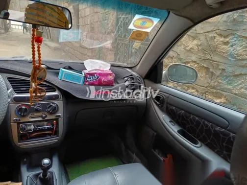 دايو لانوس 2008 ذهبي مستعملة للبيع - 7