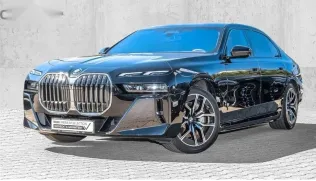 بي ام دبليو اى 7 2024 أسود مستعملة للبيع