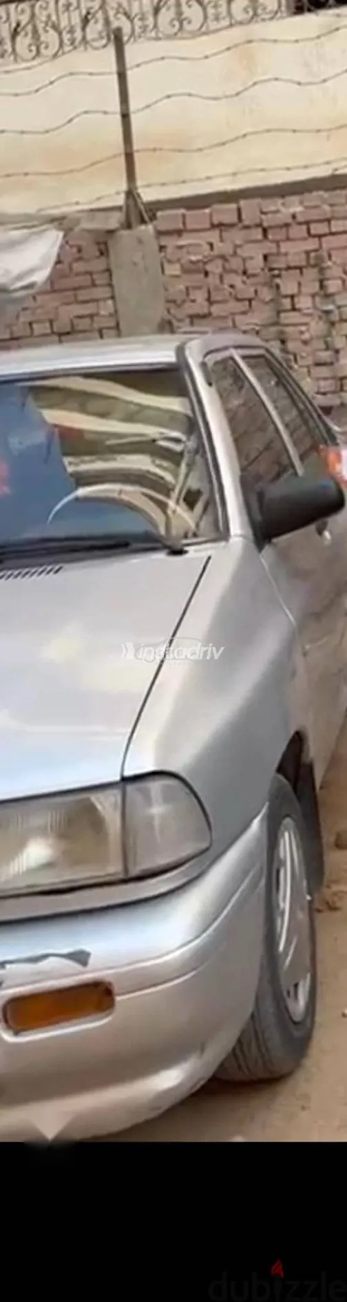 كيا برايد 2001 فضي مستعملة للبيع - 6