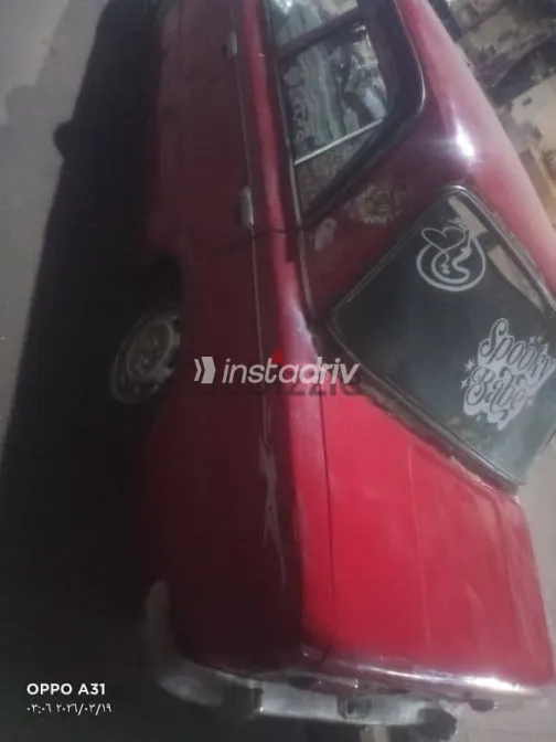 فيات 124 1973 أحمر مستعملة للبيع - 4