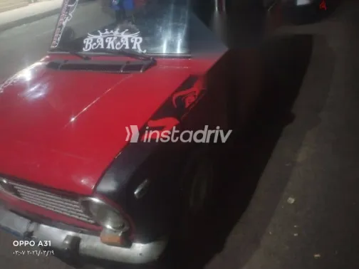 فيات 124 1973 أحمر مستعملة للبيع - 5