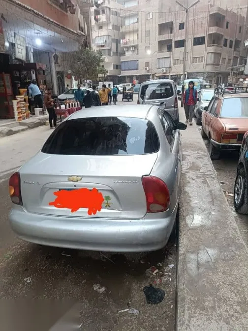 شيفروليه لانوس 2012 رمادي مستعملة للبيع - 2