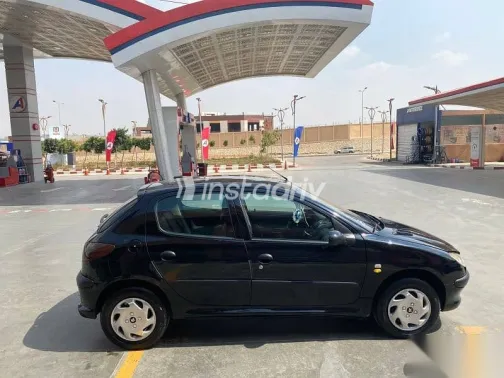 بيجو 206 2007 أسود مستعملة للبيع - 9