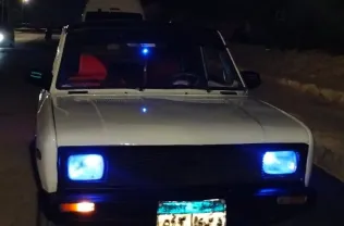 فيات 128 1980 أبيض مستعملة للبيع