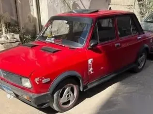فيات 128 1982 أحمر مستعملة للبيع