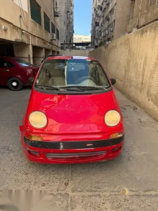 دايو ماتيز 2001 أحمر مستعملة للبيع